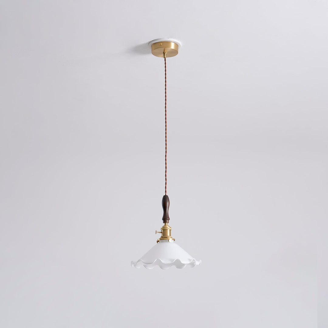 Blomblad Pendellampa