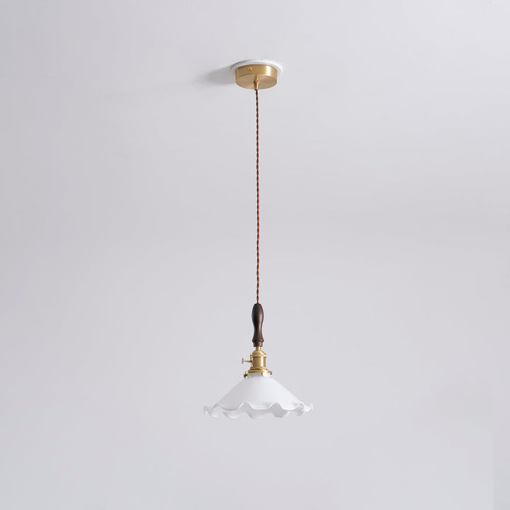 Blomblad Pendellampa