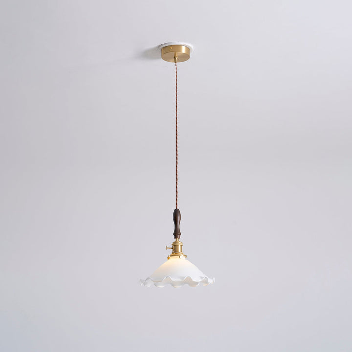Blomblad Pendellampa