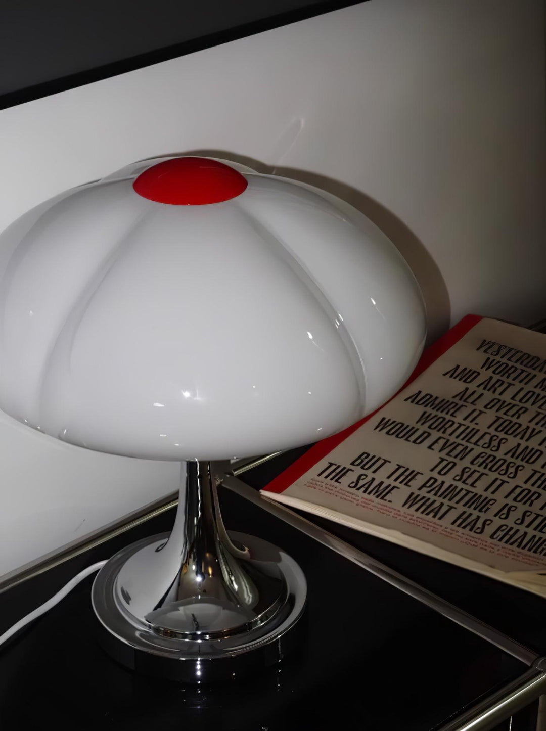 Blomblad Bordslampa
