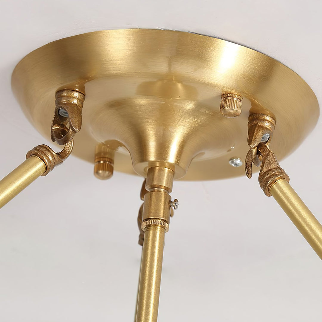 Blomformad Glas Taklampa