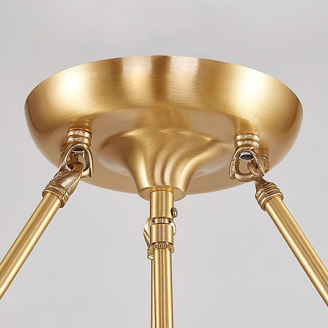 Blomformad Glas Taklampa