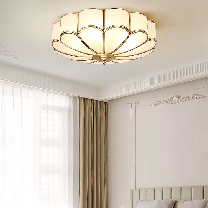 Blomformad Glas Infälld Taklampa
