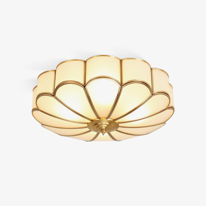 Blomformad Glas Infälld Taklampa