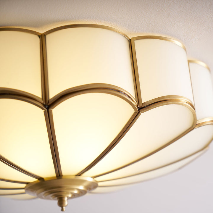 Blomformad Glas Infälld Taklampa