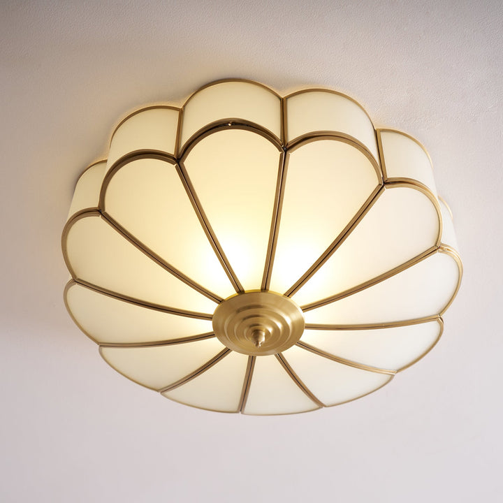 Blomformad Glas Infälld Taklampa