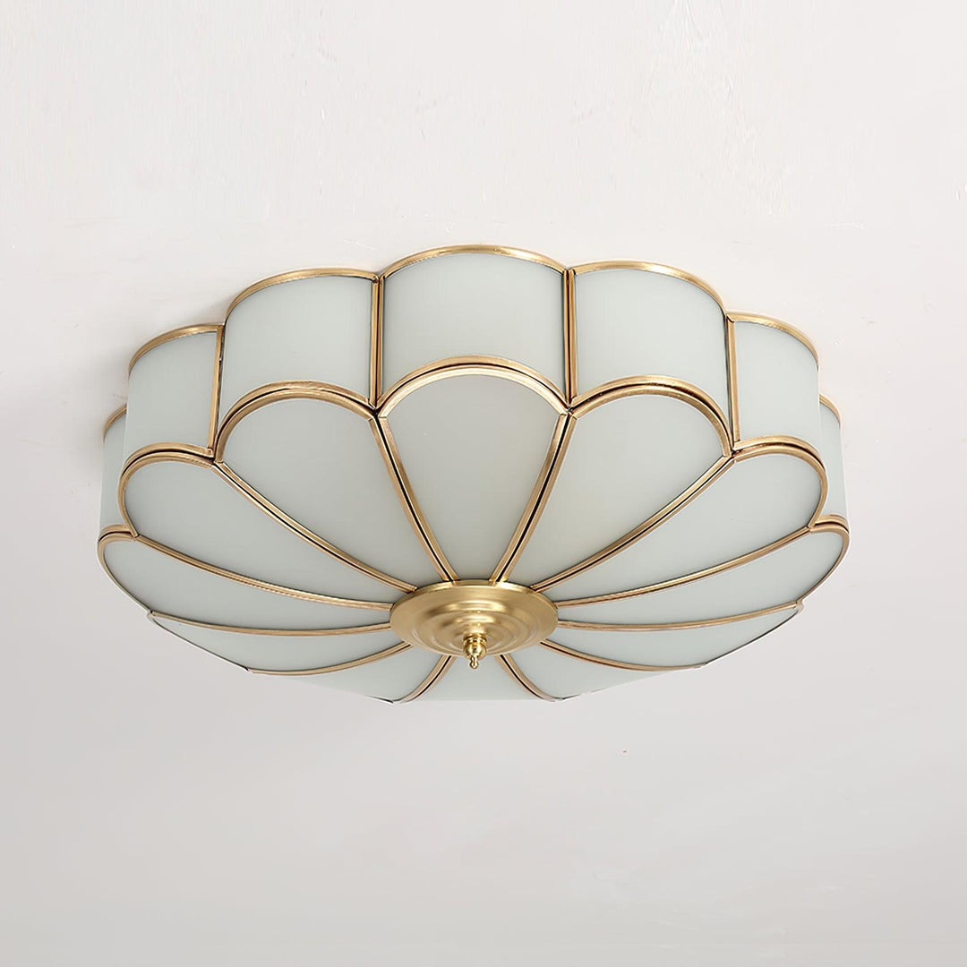 Blomformad Glas Infälld Taklampa