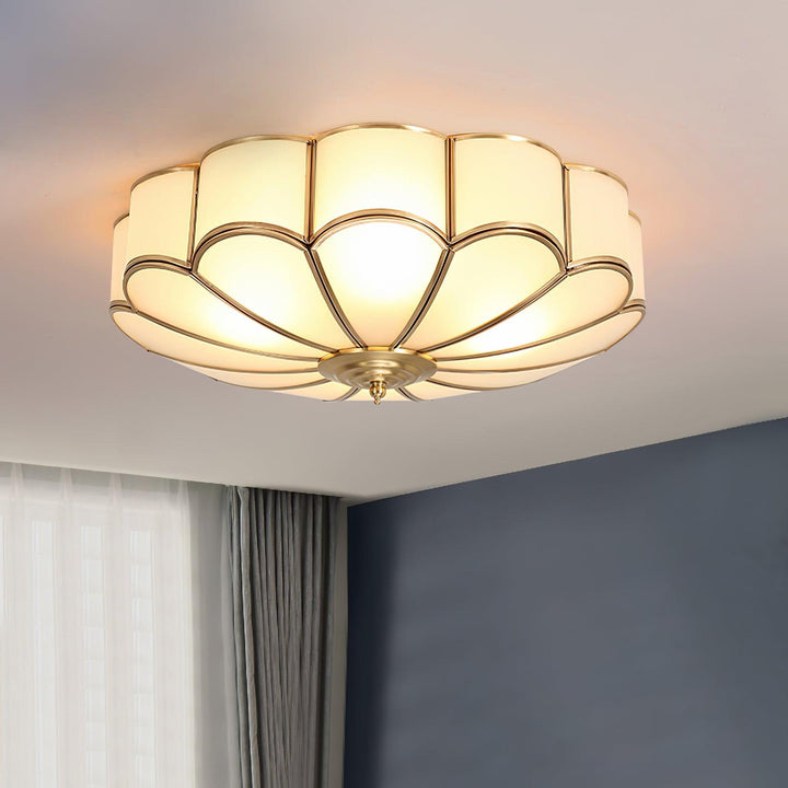Blomformad Glas Infälld Taklampa