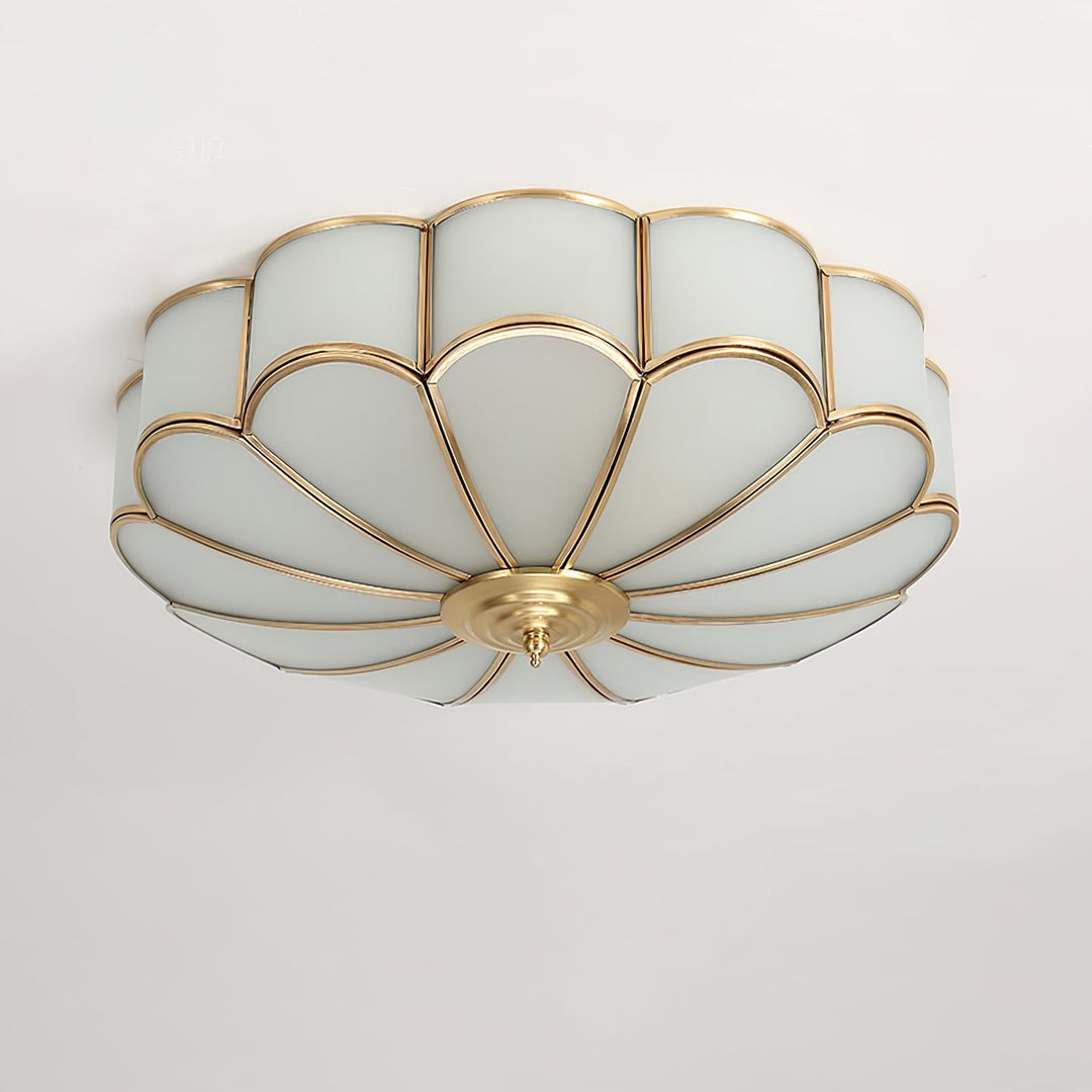Blomformad Glas Infälld Taklampa