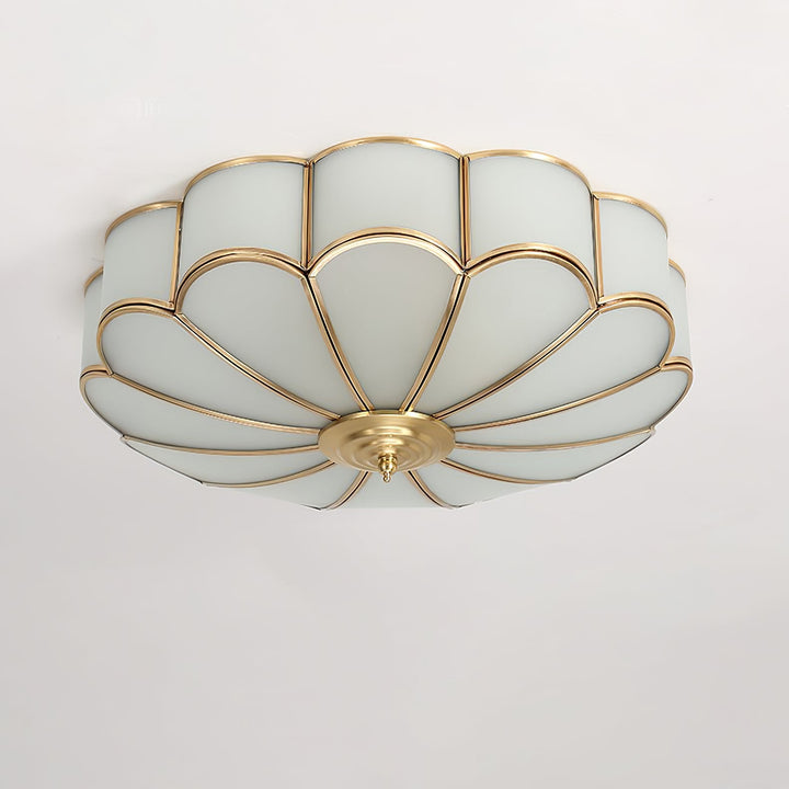 Blomformad Glas Infälld Taklampa