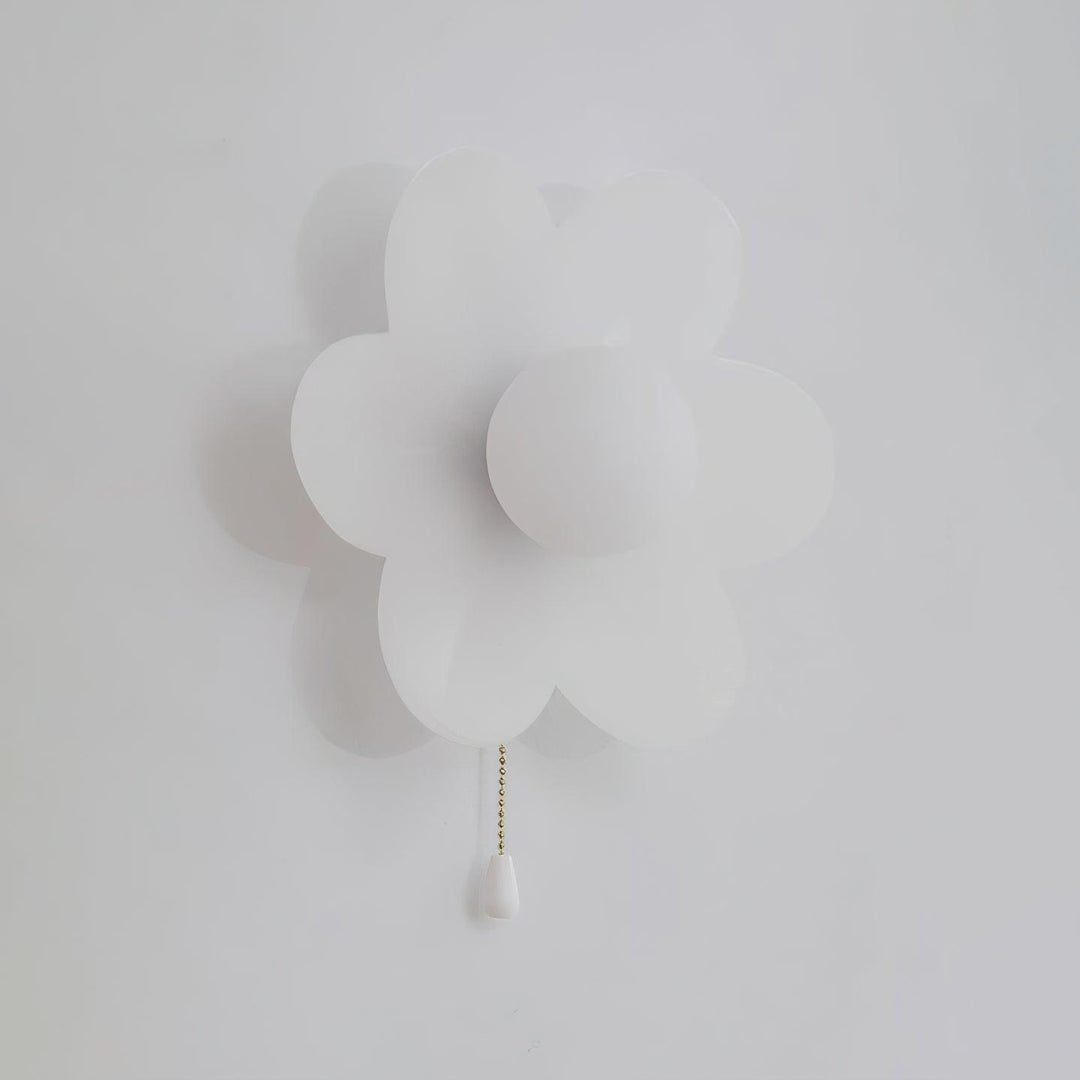 Blommor Vägglampa