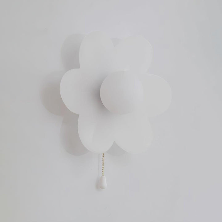 Blommor Vägglampa