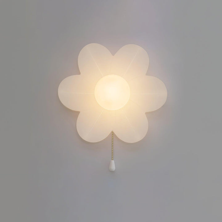 Blommor Vägglampa