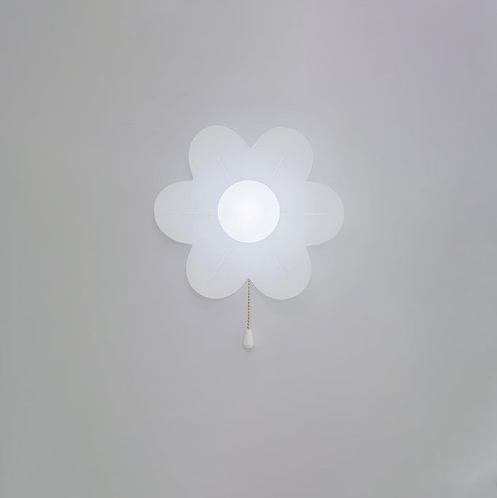Blommor Vägglampa