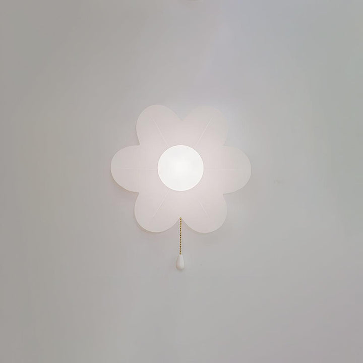 Blommor Vägglampa