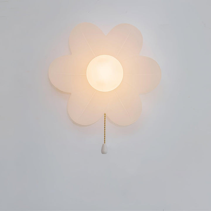 Blommor Vägglampa