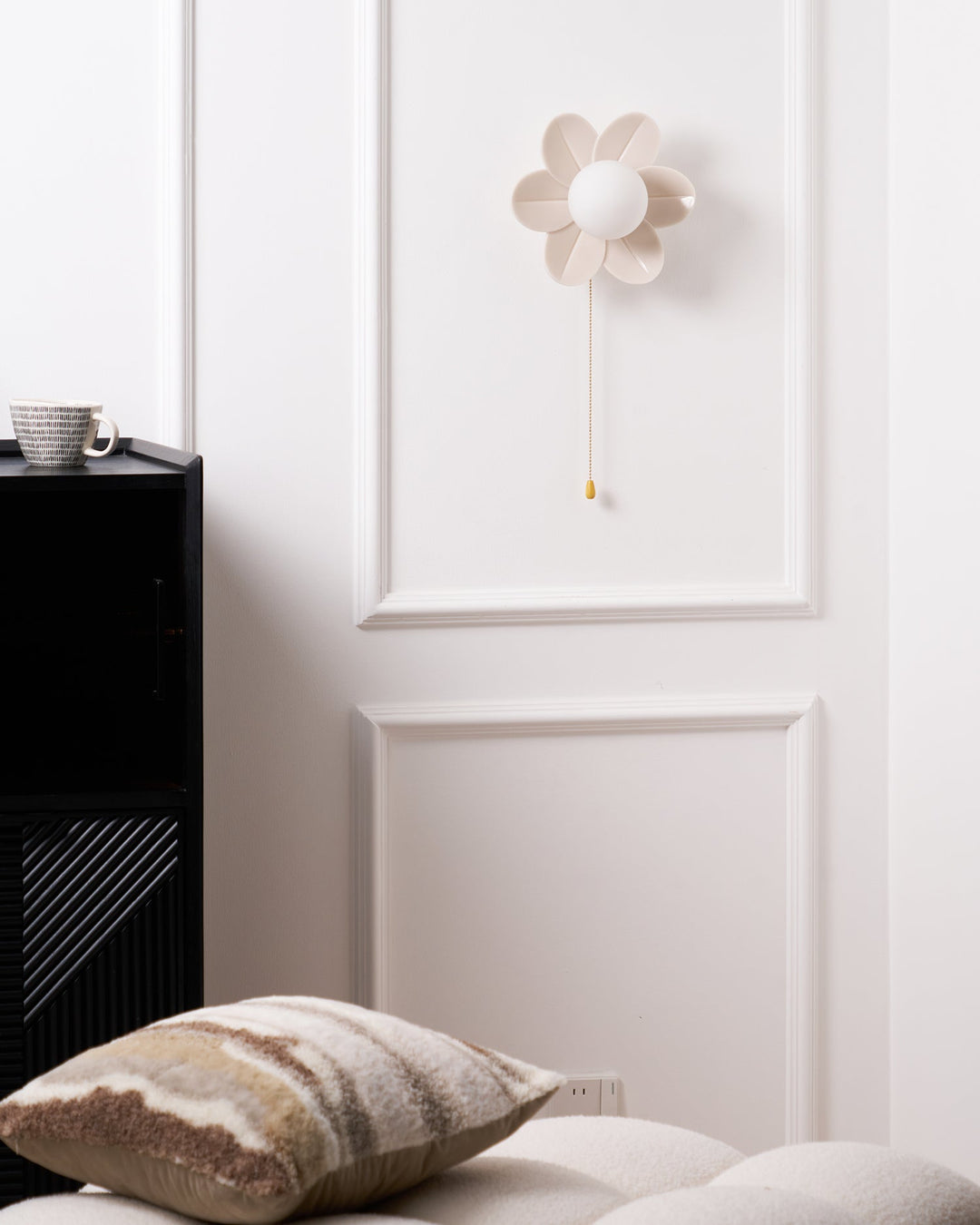 Blommor Vägglampa