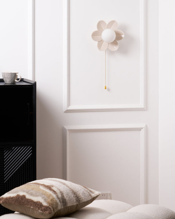 Blommor Vägglampa