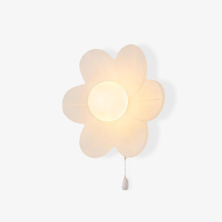 Blommor Vägglampa