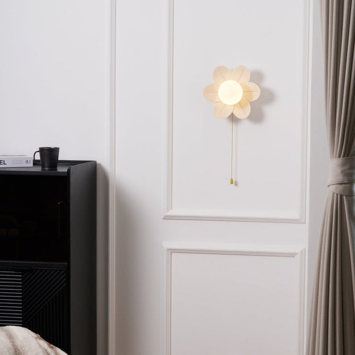 Blommor Vägglampa