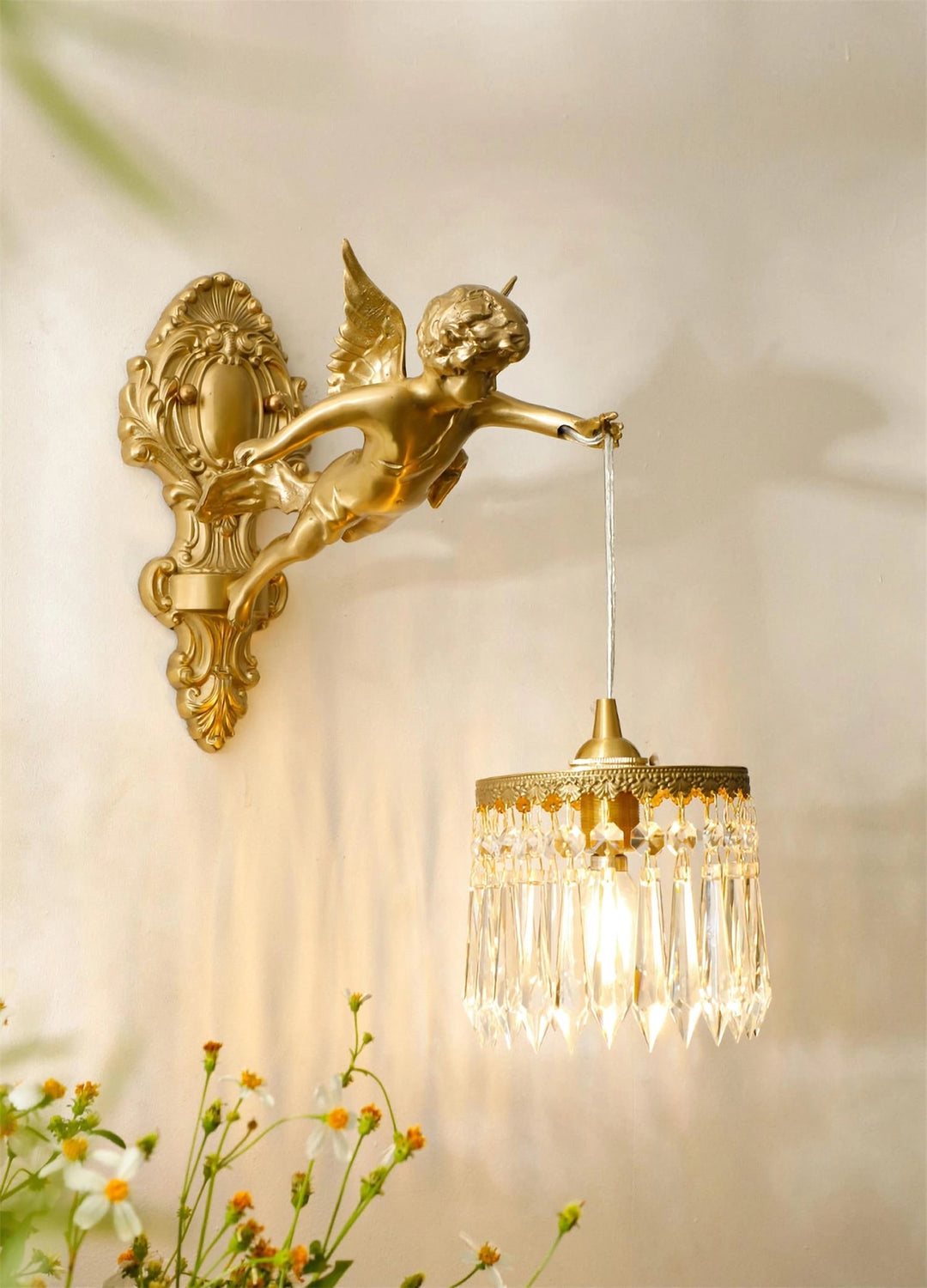 Flygande Ängel Vägglampa