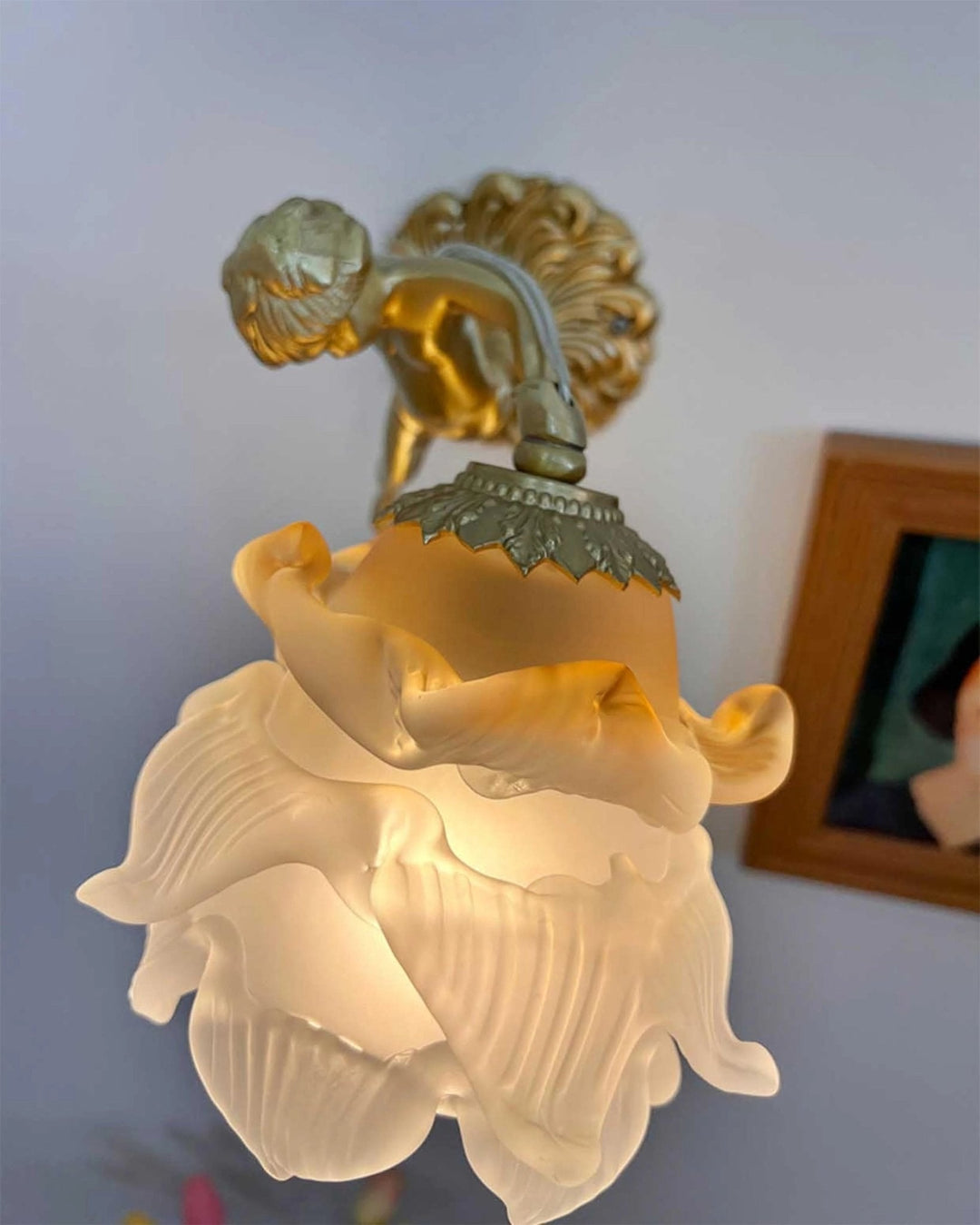 Flygande Ängel Vägglampa