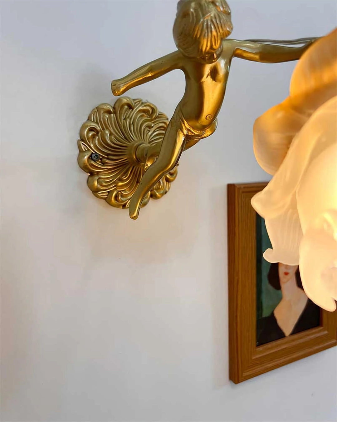 Flygande Ängel Vägglampa