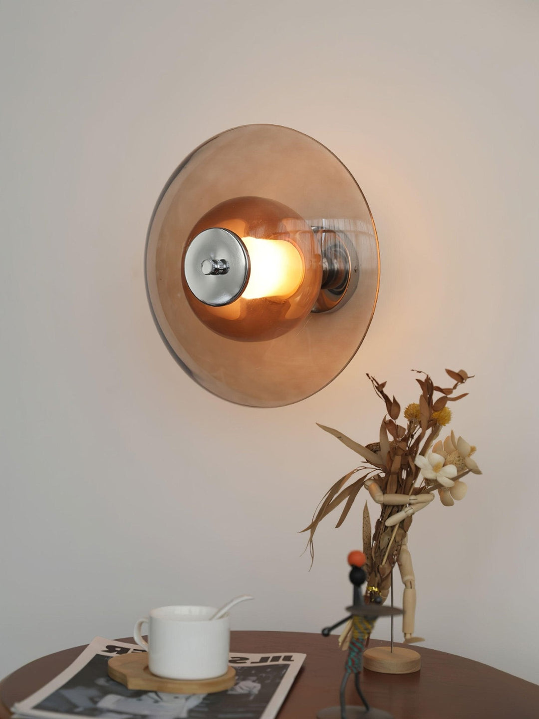 Flygande Tallrik Vägglampa
