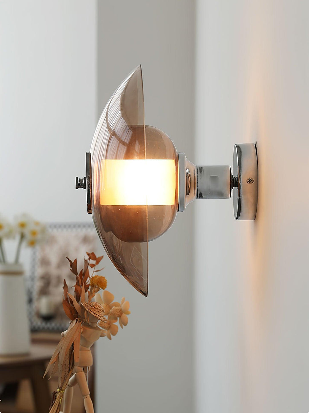 Flygande Tallrik Vägglampa