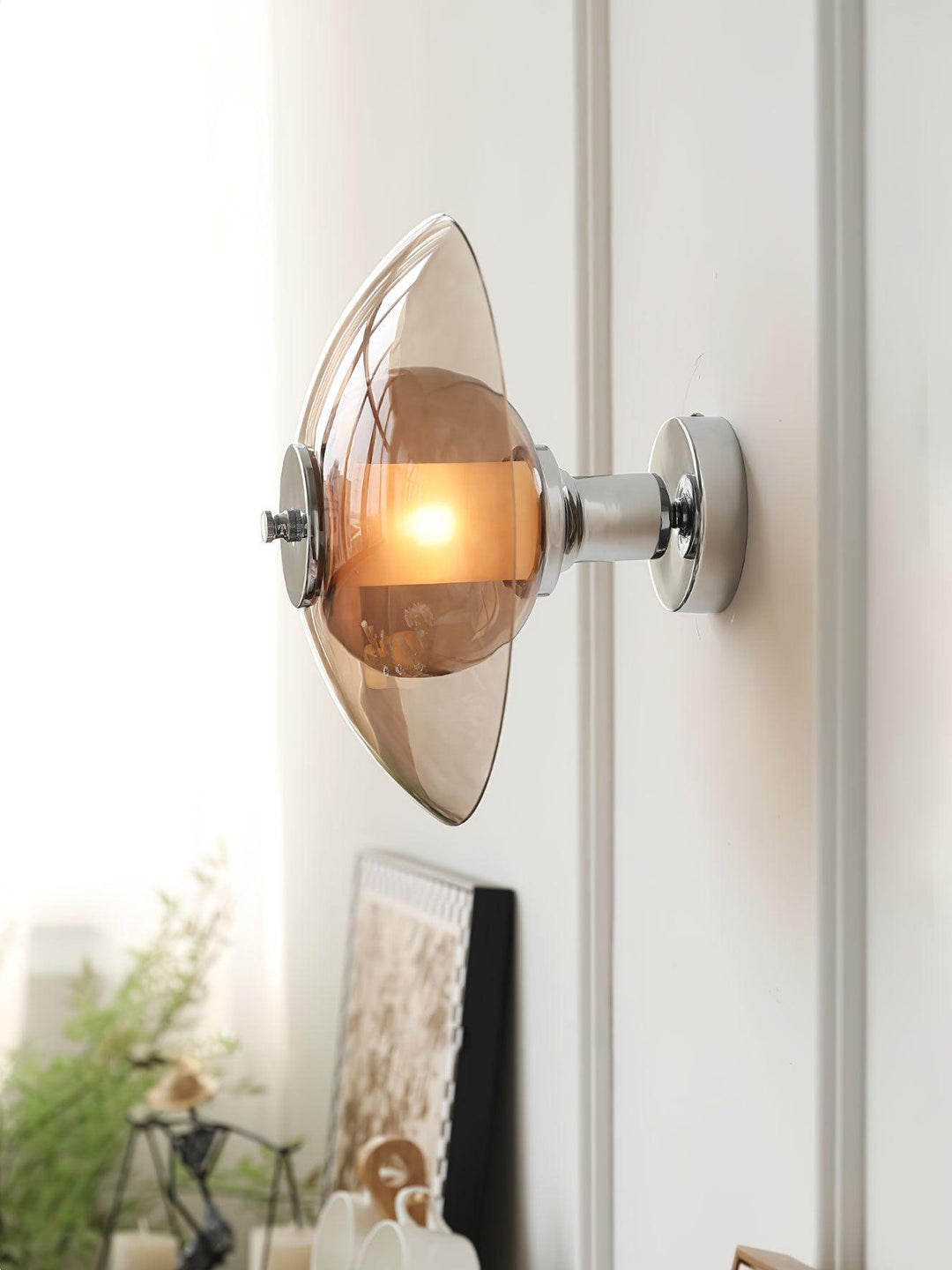 Flygande Tallrik Vägglampa