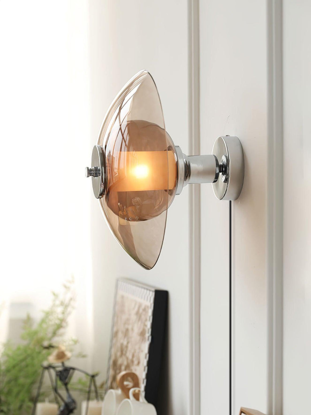 Flygande Tallrik Vägglampa