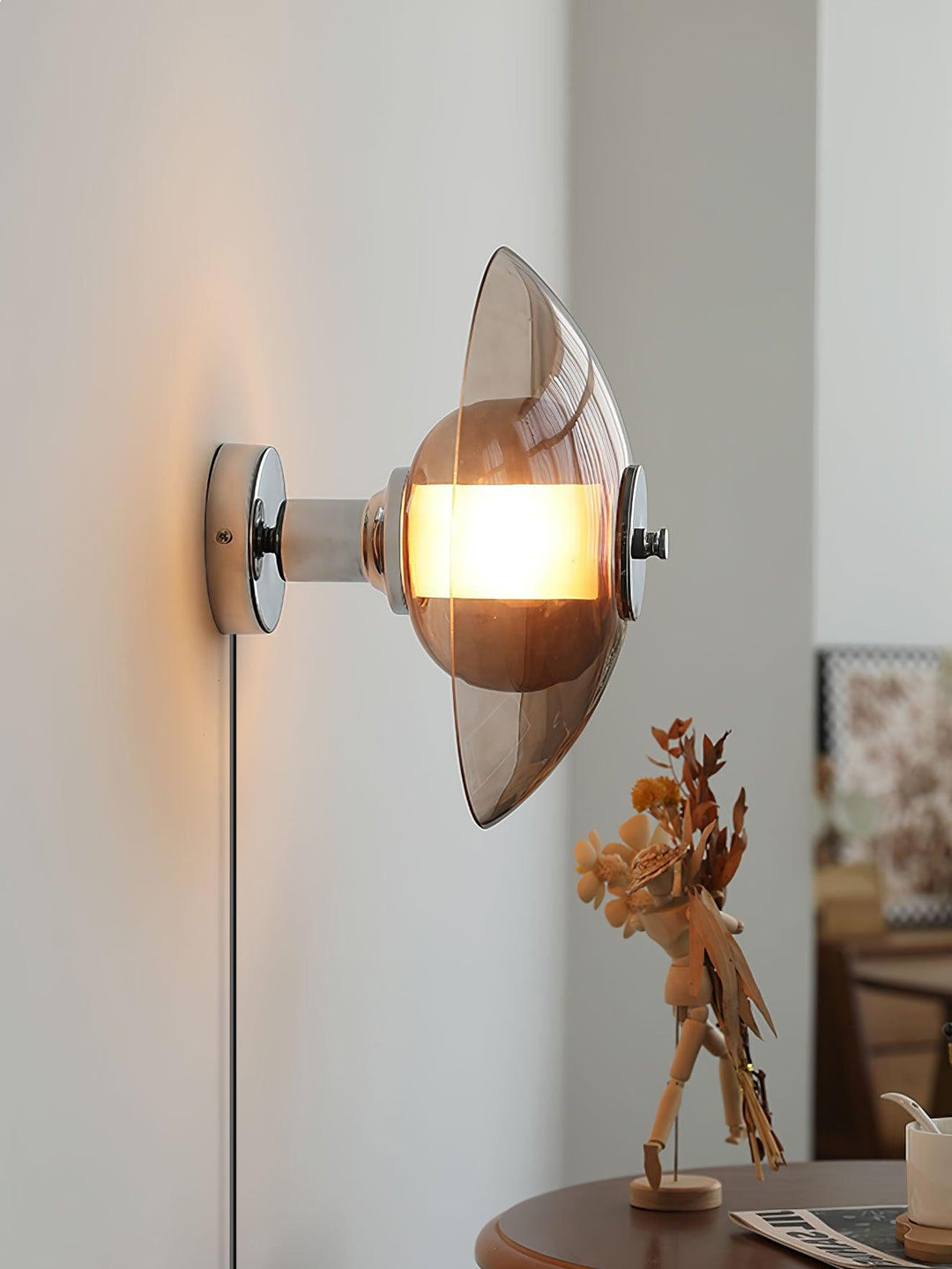 Flygande Tallrik Vägglampa