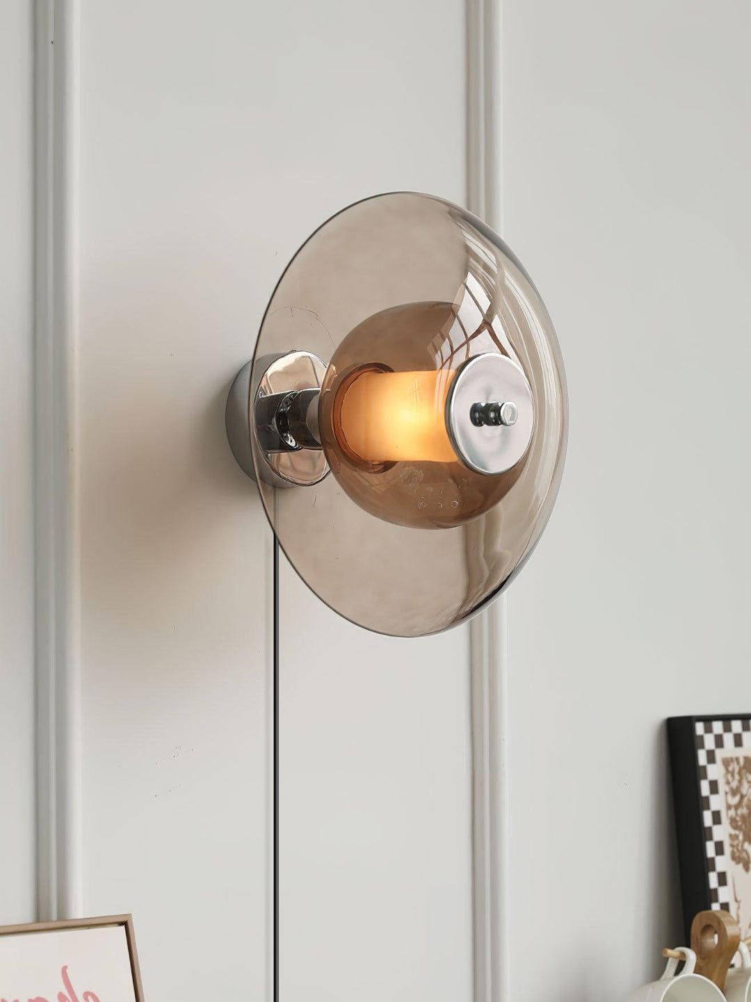 Flygande Tallrik Vägglampa
