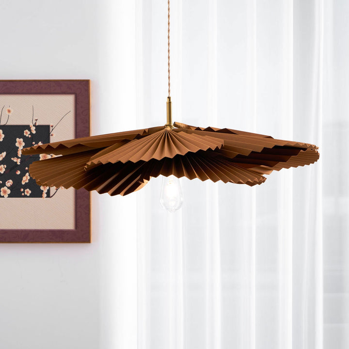 Fällbar Lotus Pendant Lampa