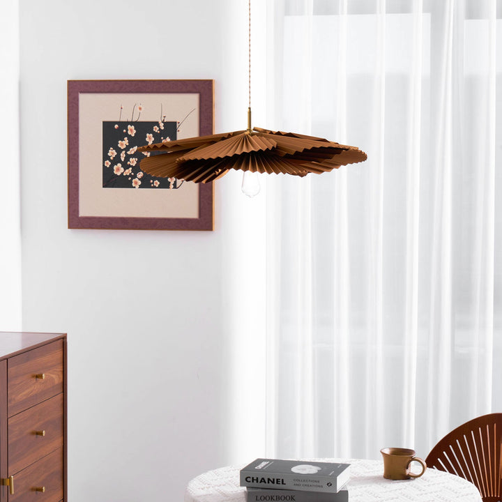 Fällbar Lotus Pendant Lampa