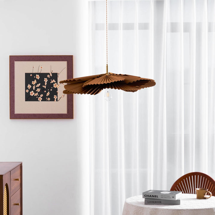 Fällbar Lotus Pendant Lampa