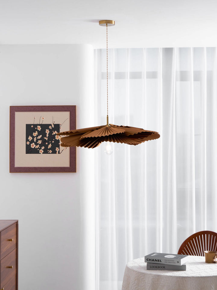 Fällbar Lotus Pendant Lampa