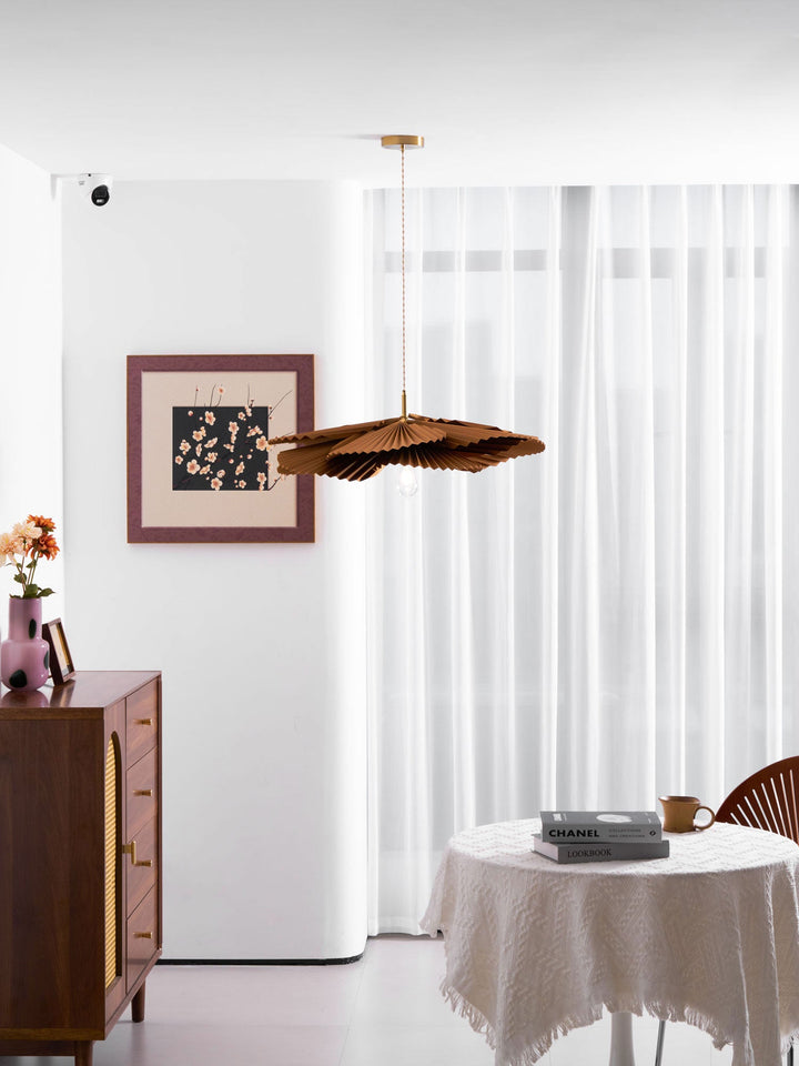 Fällbar Lotus Pendant Lampa