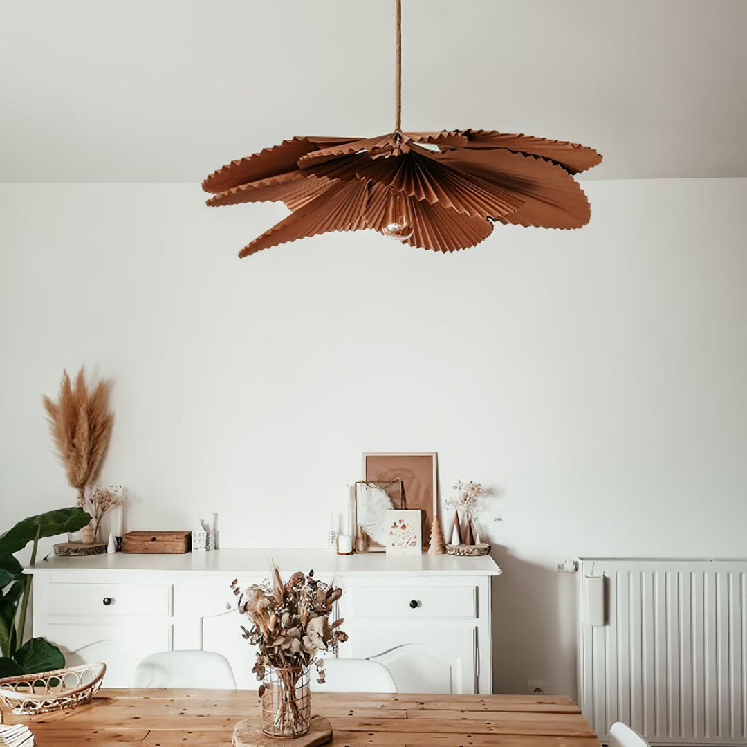 Fällbar Lotus Pendant Lampa