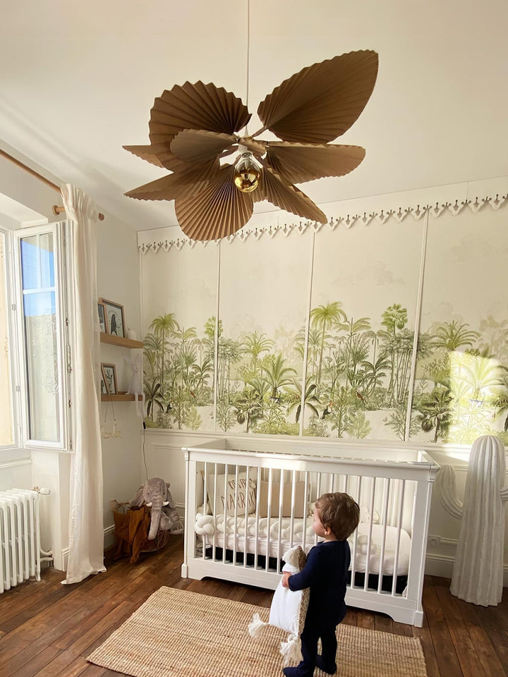 Fällbar Lotus Pendant Lampa