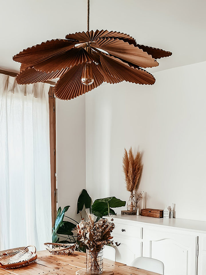 Fällbar Lotus Pendant Lampa