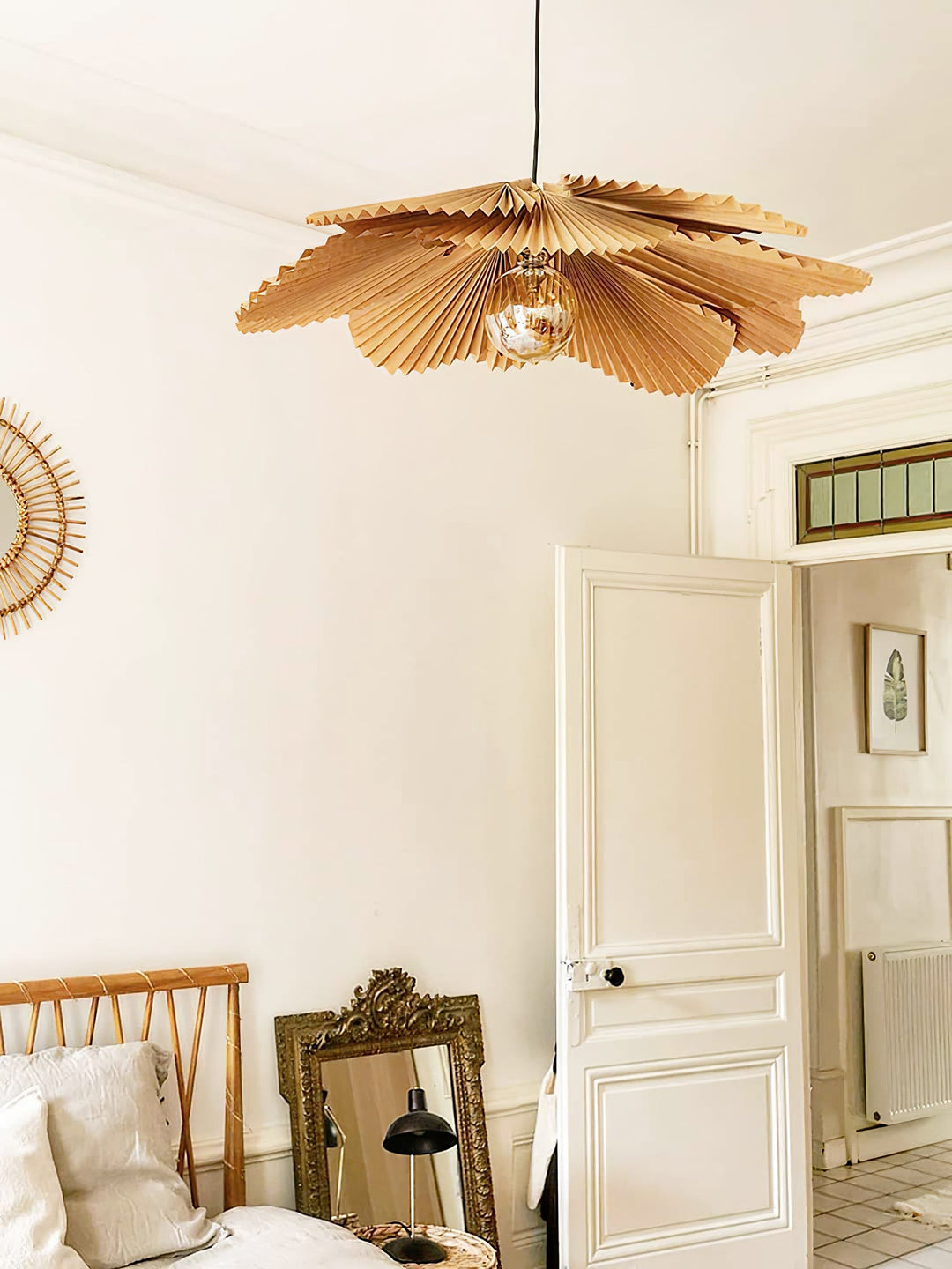 Fällbar Lotus Pendant Lampa