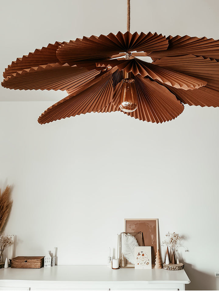 Fällbar Lotus Pendant Lampa