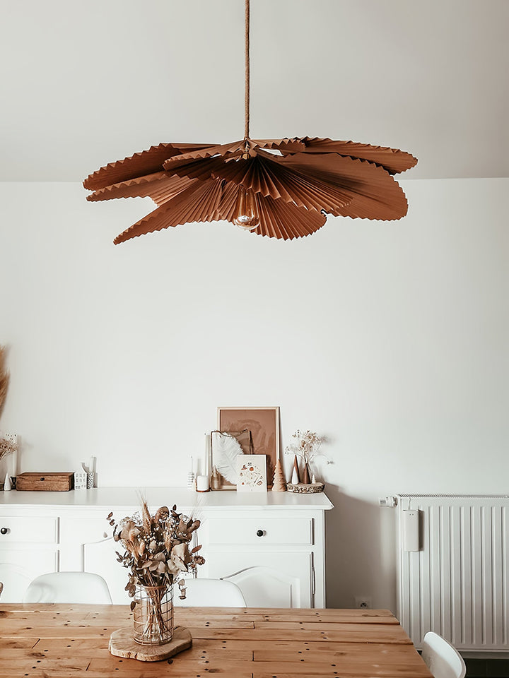 Fällbar Lotus Pendant Lampa