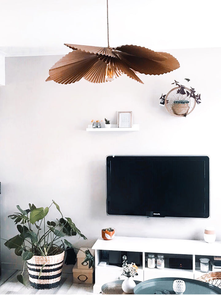 Fällbar Lotus Pendant Lampa
