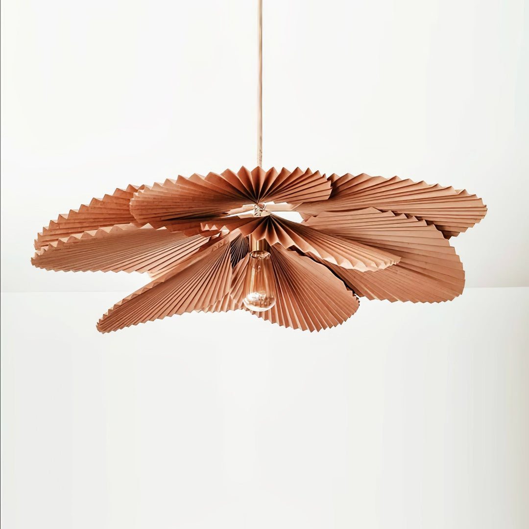 Fällbar Lotus Pendant Lampa