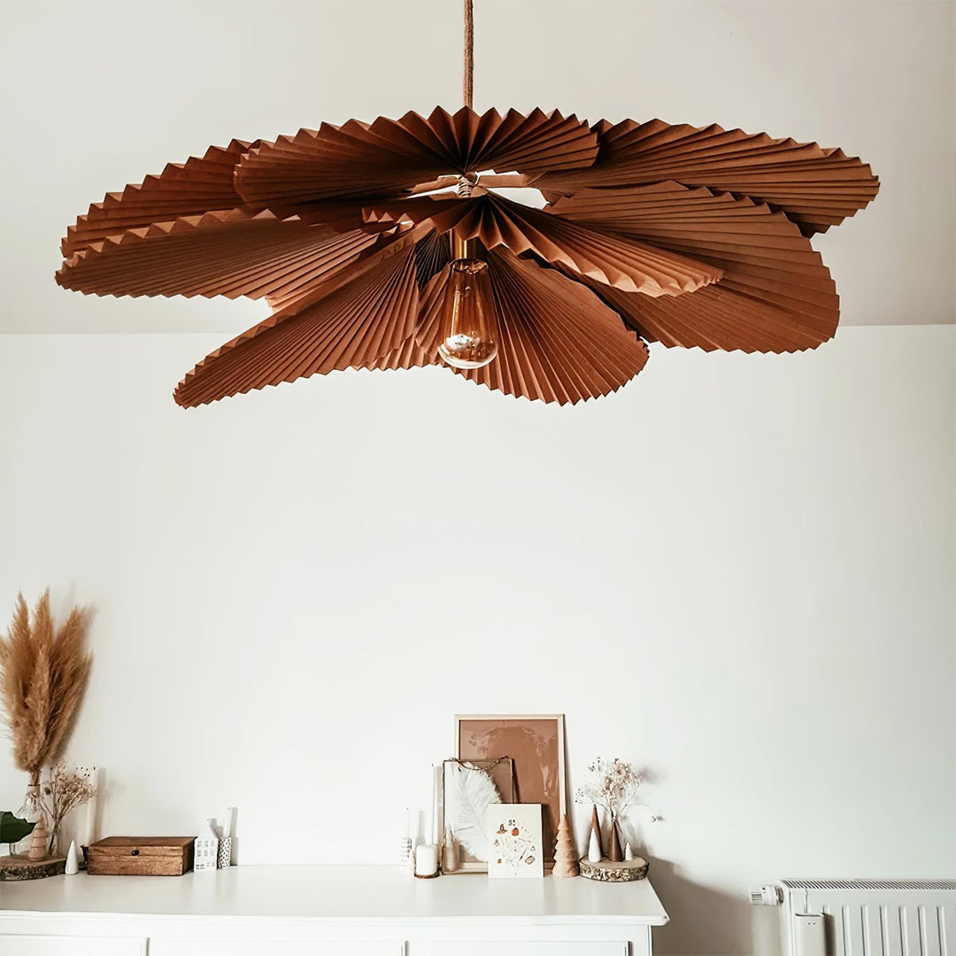 Fällbar Lotus Pendant Lampa