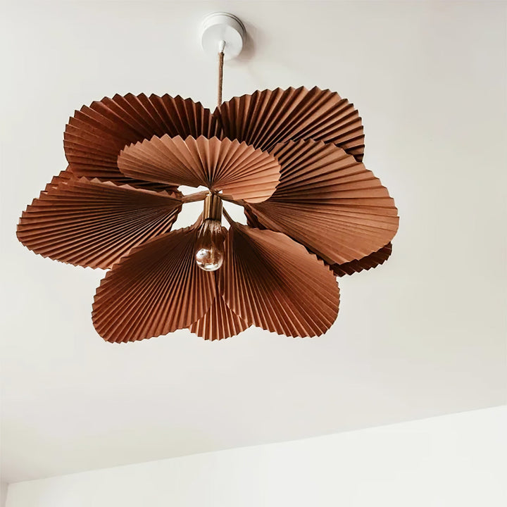 Fällbar Lotus Pendant Lampa