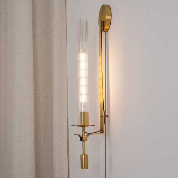 Fransk Klassicism Plug-in Vägglampa