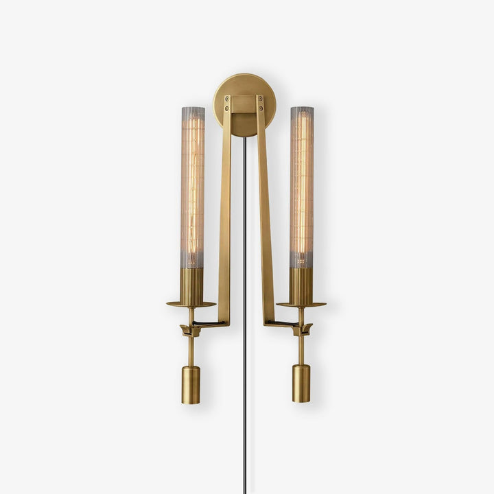 Fransk Klassicism Plug-in Vägglampa